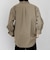 SHIPS any:〈接触冷感/ストレッチ〉360° THE CIRCLE STRETCH リネン ミックス 7分袖 レギュラー シャツ(セットアップ対応)◇