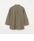 SHIPS any:〈接触冷感/ストレッチ〉360° THE CIRCLE STRETCH リネン ミックス 7分袖 レギュラー シャツ(セットアップ対応)◇