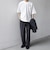 SHIPS any:〈吸水速乾〉360° THE CIRCLE STRETCH センタークリース イージーパンツ(セットアップ対応)26SS◇