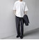 SHIPS any:〈吸水速乾〉360° THE CIRCLE STRETCH センタークリース イージーパンツ(セットアップ対応)26SS◇