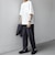 SHIPS any:〈吸水速乾〉360° THE CIRCLE STRETCH センタークリース イージーパンツ(セットアップ対応)26SS◇