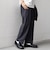 SHIPS any:〈吸水速乾〉360° THE CIRCLE STRETCH センタークリース イージーパンツ(セットアップ対応)26SS◇
