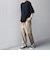 SHIPS any:〈吸水速乾〉360° THE CIRCLE STRETCH センタークリース イージーパンツ(セットアップ対応)26SS◇