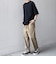 SHIPS any:〈吸水速乾〉360° THE CIRCLE STRETCH センタークリース イージーパンツ(セットアップ対応)26SS◇