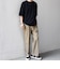 SHIPS any:〈吸水速乾〉360° THE CIRCLE STRETCH センタークリース イージーパンツ(セットアップ対応)26SS◇