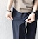 SHIPS any:〈吸水速乾〉360° THE CIRCLE STRETCH センタークリース イージーパンツ(セットアップ対応)26SS◇