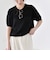quaranciel:〈接触冷感/手洗い可能〉コンパクト シアー ニット TEE