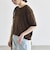 quaranciel:〈接触冷感/手洗い可能〉コンパクト シアー ニット TEE