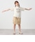 FRUIT OF THE LOOM:〈洗濯機可能〉ロゴ プリント Tシャツ<KIDS>