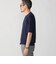 SHIPS:〈接触冷感/ 手洗い可能〉ラミー ニット Tシャツ