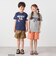 【SHIPS any別注】GOOD ROCK SPEED:〈洗濯機可能〉ミッキーマウス / フラッグ プリント Tシャツ<KIDS>◆
