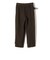 SHIPS Primary Navy Label:麻混 テーパード パンツ（セットアップ対応）