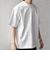 SHIPS any:〈接触冷感/遮熱/UVカット〉COOL TOUCH スムース デザイン リブ セミ モックネック Tシャツ◇