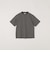 SHIPS any:〈接触冷感/遮熱/UVカット〉COOL TOUCH スムース デザイン リブ セミ モックネック Tシャツ◇