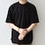 SHIPS any:〈接触冷感/遮熱/UVカット〉COOL TOUCH スムース デザイン リブ セミ モックネック Tシャツ◇