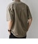 SHIPS any:〈接触冷感/遮熱/UVカット〉COOL TOUCH スムース デザイン リブ セミ モックネック Tシャツ◇