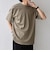 SHIPS any:〈接触冷感/遮熱/UVカット〉COOL TOUCH スムース デザイン リブ セミ モックネック Tシャツ◇