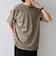 SHIPS any:〈接触冷感/遮熱/UVカット〉COOL TOUCH スムース デザイン リブ セミ モックネック Tシャツ◇