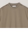 SHIPS any:〈接触冷感/遮熱/UVカット〉COOL TOUCH スムース デザイン リブ セミ モックネック Tシャツ◇