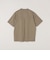 SHIPS any:〈接触冷感/遮熱/UVカット〉COOL TOUCH スムース デザイン リブ セミ モックネック Tシャツ◇