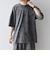 【SHIPS any別注】ONEITA: ケミカルウォッシュ リラックス ラグラン Tシャツ(セットアップ対応)◇