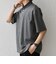 SHIPS any:〈接触冷感/遮熱/UVカット〉COOL TOUCH スムース デザイン リブ 半袖 ポロシャツ◇