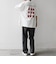 SHIPS any: SNOOPY コラボ グラフィック プリント Tシャツ◇