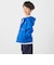SHIPS any:〈洗濯機可能〉ポンチ デザイン ジップ パーカー <KIDS>