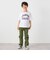 Champion:〈洗濯機可能〉アスレチック プリント Tシャツ<KIDS>