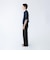 【City Ambient Products別注】crepuscule: WASHI SKIPPER ニットポロ