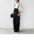 【WEB限定】〈手洗い可能〉レース コンビ ショート スリーブ カットソー