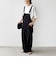 【WEB限定】〈手洗い可能〉レース コンビ ショート スリーブ カットソー