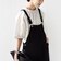 【WEB限定】〈手洗い可能〉レース コンビ ショート スリーブ カットソー