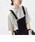 【WEB限定】〈手洗い可能〉レース コンビ ショート スリーブ カットソー