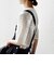 【WEB限定】〈手洗い可能〉レース コンビ ショート スリーブ カットソー