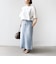 【WEB限定】〈手洗い可能〉レース コンビ ショート スリーブ カットソー