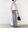 【WEB限定】〈手洗い可能〉レース コンビ ショート スリーブ カットソー