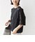 【WEB限定】〈手洗い可能〉レース コンビ ショート スリーブ カットソー