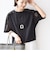 【WEB限定】〈手洗い可能〉レース コンビ ショート スリーブ カットソー
