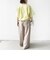 【WEB限定】〈手洗い可能〉レース コンビ ショート スリーブ カットソー