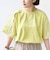 【WEB限定】〈手洗い可能〉レース コンビ ショート スリーブ カットソー