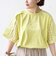 【WEB限定】〈手洗い可能〉レース コンビ ショート スリーブ カットソー