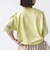 【WEB限定】〈手洗い可能〉レース コンビ ショート スリーブ カットソー