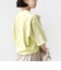 【WEB限定】〈手洗い可能〉レース コンビ ショート スリーブ カットソー