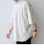 SHIPS any:〈洗濯機可能〉コットン/リネン ストライプ バンド スキッパー ハーフスリーブ シャツ 26SS◇