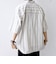SHIPS any:〈洗濯機可能〉コットン/リネン ストライプ バンド スキッパー ハーフスリーブ シャツ 26SS◇