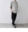 SHIPS any:〈洗濯機可能〉コットン/リネン ストライプ バンド スキッパー ハーフスリーブ シャツ 26SS◇