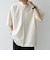 SHIPS any:〈洗濯機可能〉コットン/リネン ストライプ バンド スキッパー ハーフスリーブ シャツ 26SS◇