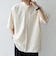 SHIPS any:〈洗濯機可能〉コットン/リネン ストライプ バンド スキッパー ハーフスリーブ シャツ 26SS◇