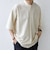 SHIPS any:〈洗濯機可能〉コットン/リネン ストライプ バンド スキッパー ハーフスリーブ シャツ 26SS◇